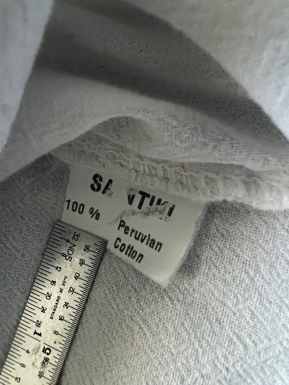 Farthest Point Casuals Men's Peruvian Pima Pin-tuck White Textured Shirt -Size M - Picture 8 of 14